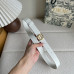 Christian Dior CD 2.5cm Width Women's Belt for Woman WBD108