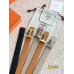 Hermes 3.2cm Width Reversible Women's Belt for Woman WBH101