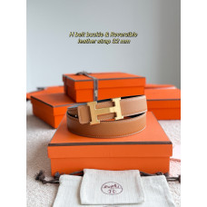 Hermes 3.2cm Width Reversible Women's Belt for Woman WBH101