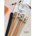 Hermes 3.2cm Width Reversible Women's Belt for Woman WBH101