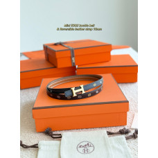 Hermes 1.3cm Width Reversible Women's Belt for Woman WBH103