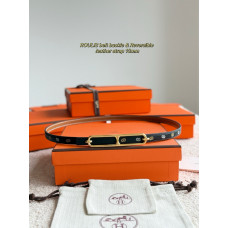 Hermes 1.3cm Width Reversible Women's Belt for Woman WBH105