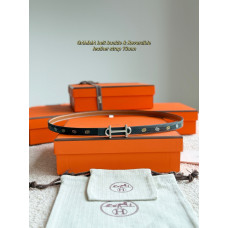 Hermes 1.3cm Width Reversible Women's Belt for Woman WBH106