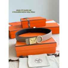 Hermes 3.2cm Width Reversible Women's Belt for Woman WBH108