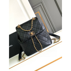 Chanel 24P Duma Backpack Shoulder Bag Purse CHBAH19