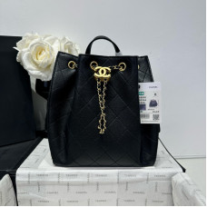 Chanel 25B Backpack Shoulder Bag Purse AS5600 Chanel 25B Backpack Shoulder Bag Purse AS5600