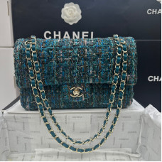 Chanel Classic Flap Medium Size 25.5cm Shoulder Bag Handbag Purse A1112