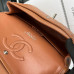 Chanel Classic Flap Medium Size 25.5cm Caviar Leather Silver Hardware Shoulder Bag Handbag Purse A1112