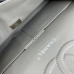 Chanel Classic Flap Medium Size 25.5cm Caviar Leather Silver Hardware Shoulder Bag Handbag Purse A1112 Chanel Classic Flap Medium Size 25.5cm Caviar Leather Silver Hardware Shoulder Bag Handbag Purse A1112