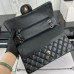 Chanel Classic Flap Medium Size 25.5cm Caviar Leather Silver Hardware Shoulder Bag Handbag Purse A1112 Chanel Classic Flap Medium Size 25.5cm Caviar Leather Silver Hardware Shoulder Bag Handbag Purse A1112