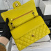 Chanel Classic Flap Medium Size 25.5cm Caviar Leather Gold Hardware Shoulder Bag Handbag Purse A1112 Chanel Classic Flap Medium Size 25.5cm Caviar Leather Gold Hardware Shoulder Bag Handbag Purse A1112
