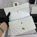 Chanel Classic Flap Medium Size 25.5cm Caviar Leather Gold Hardware Shoulder Bag Handbag Purse A1112