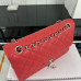 Chanel Classic Flap Medium Size 25.5cm Caviar Leather Silver Hardware Shoulder Bag Handbag Purse A1112