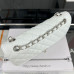 Chanel Classic Flap Medium Size 25.5cm Caviar Leather Silver Hardware Shoulder Bag Handbag Purse A1112