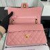 Chanel Classic Flap Medium Size 25.5cm Caviar Leather Gold Hardware Shoulder Bag Handbag Purse A1112 Chanel Classic Flap Medium Size 25.5cm Caviar Leather Gold Hardware Shoulder Bag Handbag Purse A1112