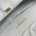 Chanel Classic Flap Medium Size 25.5cm Caviar Leather Gold Hardware Shoulder Bag Handbag Purse A1112