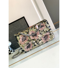 Chanel Classic Flap Medium Size 25.5cm Shoulder Bag Handbag Purse A1112