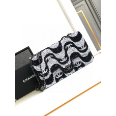 Chanel Classic Flap Medium Size 25.5cm Shoulder Bag Handbag Purse A1112 Chanel Classic Flap Medium Size 25.5cm Shoulder Bag Handbag Purse A1112