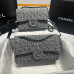 Chanel Classic Flap Medium Size 25.5cm Shoulder Bag Handbag Purse A1112