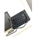 Chanel Classic Flap Medium Size 25.5cm Lambskin Silver Hardware Shoulder Bag Handbag Purse A1112 Chanel Classic Flap Medium Size 25.5cm Lambskin Silver Hardware Shoulder Bag Handbag Purse A1112