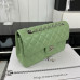 Chanel Classic Flap New Medium Size 23cm Lambskin Silver Hardware Shoulder Bag Handbag Purse A1117 Chanel Classic Flap New Medium Size 23cm Lambskin Silver Hardware Shoulder Bag Handbag Purse A1117