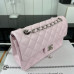 Chanel Classic Flap New Medium Size 23cm Lambskin Silver Hardware Shoulder Bag Handbag Purse A1117 Chanel Classic Flap New Medium Size 23cm Lambskin Silver Hardware Shoulder Bag Handbag Purse A1117