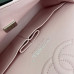Chanel Classic Flap New Medium Size 23cm Lambskin Silver Hardware Shoulder Bag Handbag Purse A1117 Chanel Classic Flap New Medium Size 23cm Lambskin Silver Hardware Shoulder Bag Handbag Purse A1117