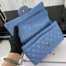 Chanel Classic Flap New Medium Size 23cm Lambskin Silver Hardware Shoulder Bag Handbag Purse A1117 Chanel Classic Flap New Medium Size 23cm Lambskin Silver Hardware Shoulder Bag Handbag Purse A1117