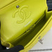 Chanel Classic Flap New Medium Size 23cm Lambskin Silver Hardware Shoulder Bag Handbag Purse A1117 Chanel Classic Flap New Medium Size 23cm Lambskin Silver Hardware Shoulder Bag Handbag Purse A1117