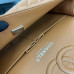 Chanel Classic Flap New Medium Size 23cm Lambskin Silver Hardware Shoulder Bag Handbag Purse A1117