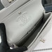 Chanel Classic Flap New Medium Size 23cm Lambskin Silver Hardware Shoulder Bag Handbag Purse A1117 Chanel Classic Flap New Medium Size 23cm Lambskin Silver Hardware Shoulder Bag Handbag Purse A1117