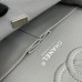 Chanel Classic Flap New Medium Size 23cm Lambskin Silver Hardware Shoulder Bag Handbag Purse A1117 Chanel Classic Flap New Medium Size 23cm Lambskin Silver Hardware Shoulder Bag Handbag Purse A1117