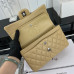 Chanel Classic Flap New Medium Size 23cm Lambskin Silver Hardware Shoulder Bag Handbag Purse A1117 Chanel Classic Flap New Medium Size 23cm Lambskin Silver Hardware Shoulder Bag Handbag Purse A1117