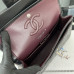 Chanel Classic Flap New Medium Size 23cm Lambskin Silver Hardware Shoulder Bag Handbag Purse A1117