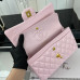 Chanel Classic Flap New Medium Size 23cm Lambskin Gold Hardware Shoulder Bag Handbag Purse A1117 Chanel Classic Flap New Medium Size 23cm Lambskin Gold Hardware Shoulder Bag Handbag Purse A1117