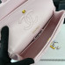 Chanel Classic Flap New Medium Size 23cm Lambskin Gold Hardware Shoulder Bag Handbag Purse A1117 Chanel Classic Flap New Medium Size 23cm Lambskin Gold Hardware Shoulder Bag Handbag Purse A1117