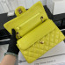 Chanel Classic Flap New Medium Size 23cm Lambskin Gold Hardware Shoulder Bag Handbag Purse A1117