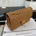 Chanel Classic Flap New Medium Size 23cm Lambskin Gold Hardware Shoulder Bag Handbag Purse A1117 Chanel Classic Flap New Medium Size 23cm Lambskin Gold Hardware Shoulder Bag Handbag Purse A1117