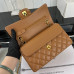 Chanel Classic Flap New Medium Size 23cm Lambskin Gold Hardware Shoulder Bag Handbag Purse A1117 Chanel Classic Flap New Medium Size 23cm Lambskin Gold Hardware Shoulder Bag Handbag Purse A1117
