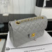 Chanel Classic Flap New Medium Size 23cm Lambskin Gold Hardware Shoulder Bag Handbag Purse A1117 Chanel Classic Flap New Medium Size 23cm Lambskin Gold Hardware Shoulder Bag Handbag Purse A1117