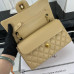 Chanel Classic Flap New Medium Size 23cm Lambskin Gold Hardware Shoulder Bag Handbag Purse A1117 Chanel Classic Flap New Medium Size 23cm Lambskin Gold Hardware Shoulder Bag Handbag Purse A1117