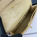 Chanel Classic Flap New Medium Size 23cm Lambskin Gold Hardware Shoulder Bag Handbag Purse A1117 Chanel Classic Flap New Medium Size 23cm Lambskin Gold Hardware Shoulder Bag Handbag Purse A1117