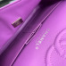 Chanel Classic Flap New Medium Size 23cm Caviar Leather Silver Hardware Shoulder Bag Handbag Purse A1117