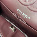 Chanel Classic Flap New Medium Size 23cm Caviar Leather Silver Hardware Shoulder Bag Handbag Purse A1117 Chanel Classic Flap New Medium Size 23cm Caviar Leather Silver Hardware Shoulder Bag Handbag Purse A1117