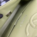 Chanel Classic Flap New Medium Size 23cm Caviar Leather Silver Hardware Shoulder Bag Handbag Purse A1117