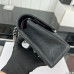 Chanel Classic Flap New Medium Size 23cm Caviar Leather Silver Hardware Shoulder Bag Handbag Purse A1117 Chanel Classic Flap New Medium Size 23cm Caviar Leather Silver Hardware Shoulder Bag Handbag Purse A1117