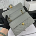 Chanel Classic Flap New Medium Size 23cm Caviar Leather Gold Hardware Shoulder Bag Handbag Purse A1117 Chanel Classic Flap New Medium Size 23cm Caviar Leather Gold Hardware Shoulder Bag Handbag Purse A1117
