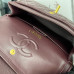 Chanel Classic Flap New Medium Size 23cm Caviar Leather Gold Hardware Shoulder Bag Handbag Purse A1117