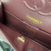Chanel Classic Flap New Medium Size 23cm Caviar Leather Gold Hardware Shoulder Bag Handbag Purse A1117