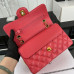 Chanel Classic Flap New Medium Size 23cm Caviar Leather Gold Hardware Shoulder Bag Handbag Purse A1117 Chanel Classic Flap New Medium Size 23cm Caviar Leather Gold Hardware Shoulder Bag Handbag Purse A1117